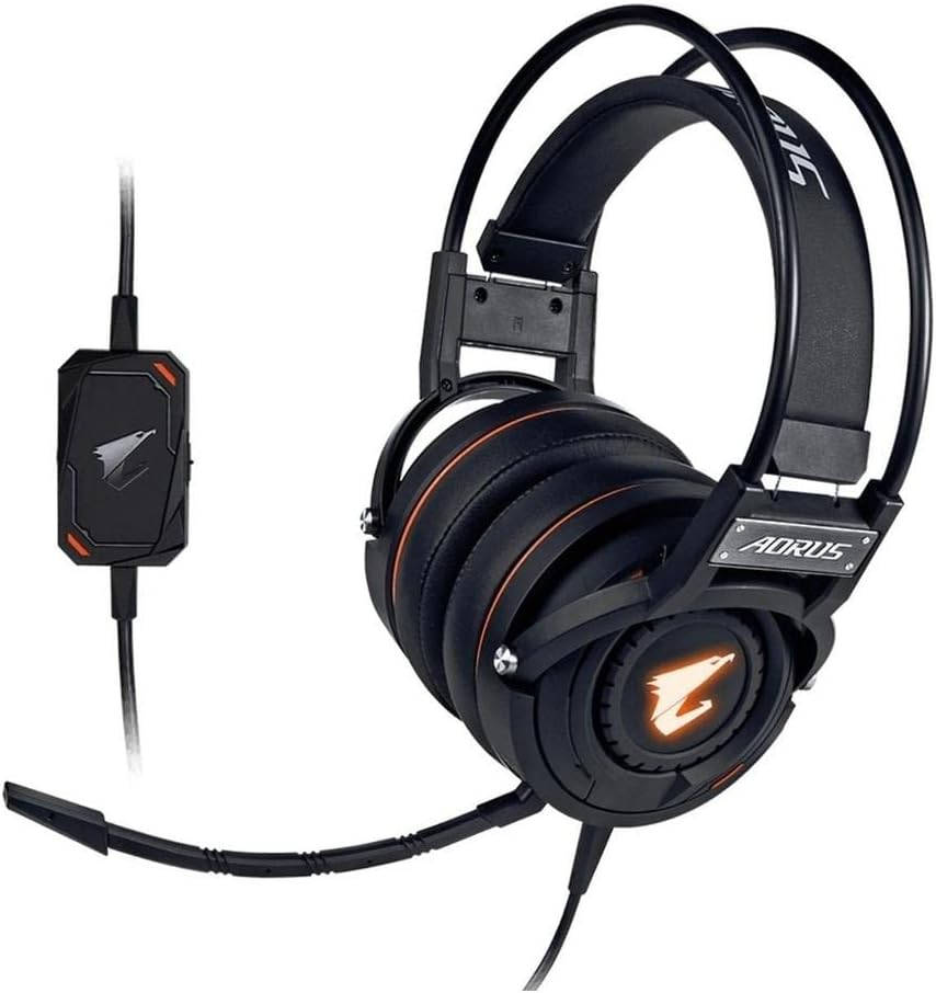GIGABYTE AORUS H5 RGB Stereo Gaming Comfort Headset GIGABYTE AORUS H5 RGB Stereo Gaming Comfort Headset